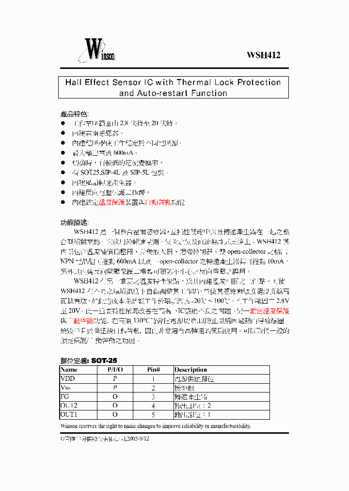 WSH412_445549.PDF Datasheet