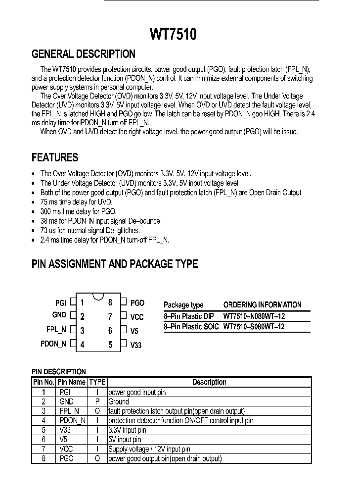 WT7510_49353.PDF Datasheet