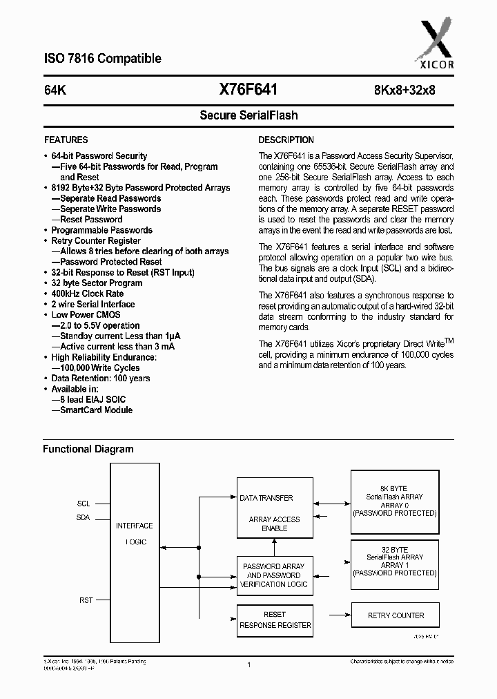 X76F641_482946.PDF Datasheet