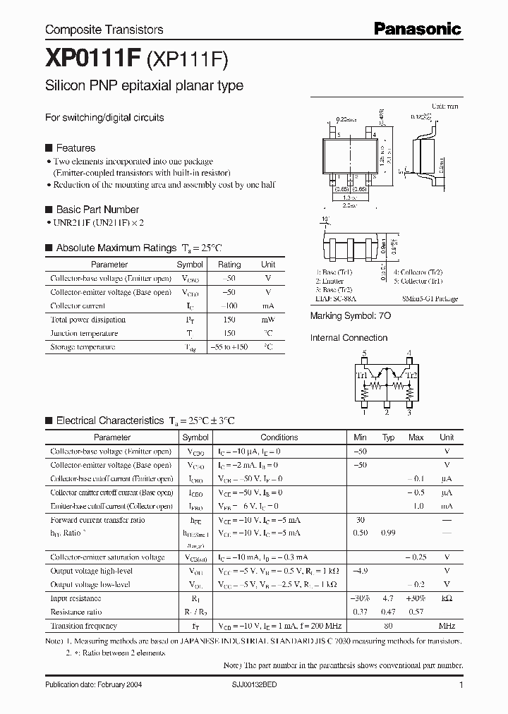 XP0111F_445174.PDF Datasheet
