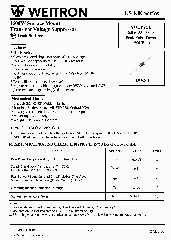 15KE33A_489414.PDF Datasheet