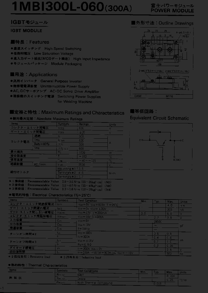 1MBI300L-060_502417.PDF Datasheet