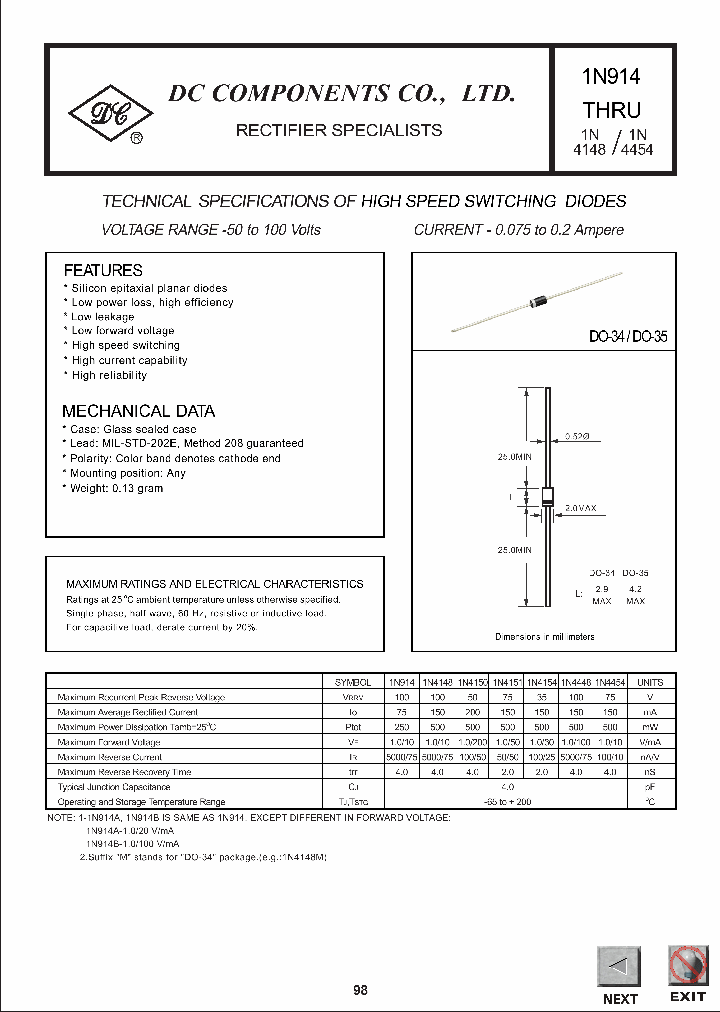 1N4148_548300.PDF Datasheet