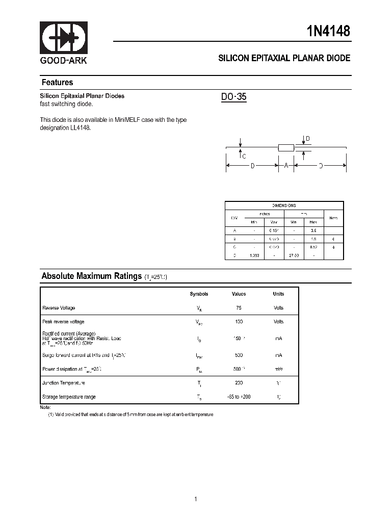 1N4148_549880.PDF Datasheet