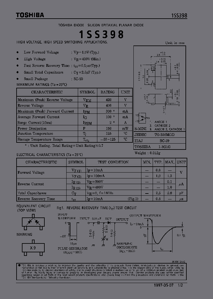 1SS398_554961.PDF Datasheet