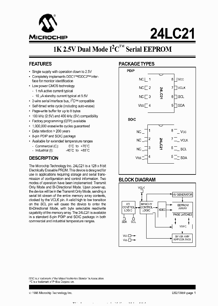 24LC21_491540.PDF Datasheet