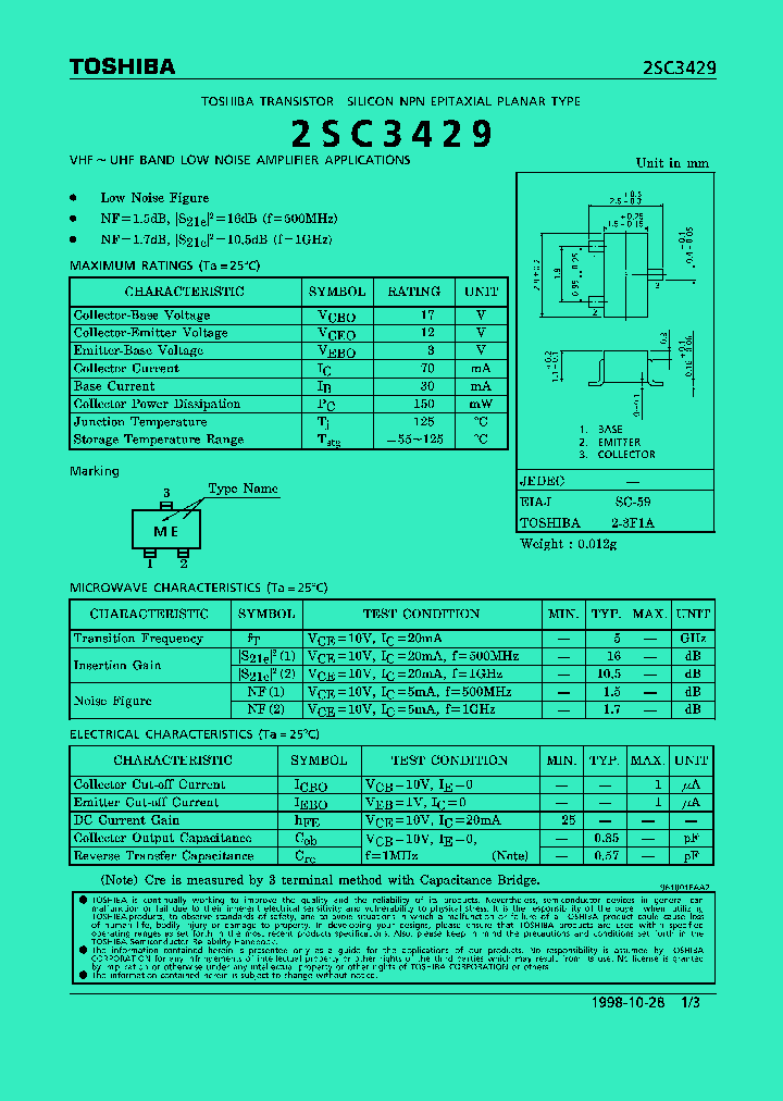 2SC3429_556716.PDF Datasheet