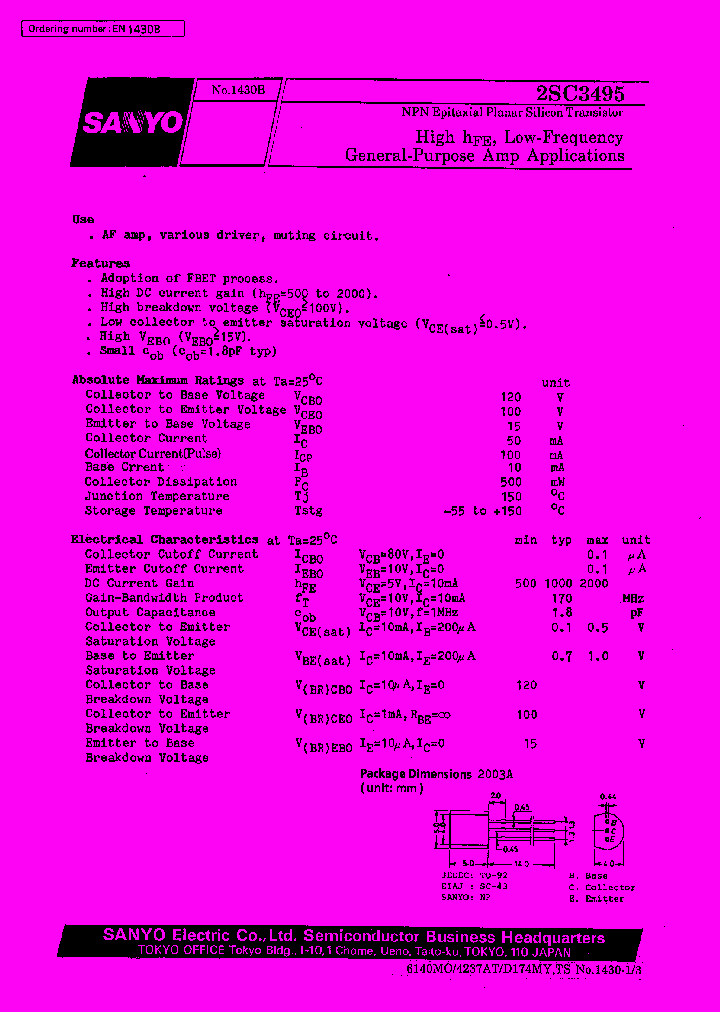 2SC3495_544847.PDF Datasheet