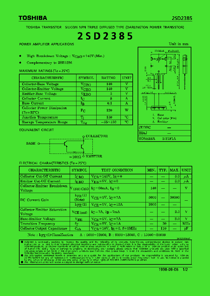 2SD2385_503373.PDF Datasheet