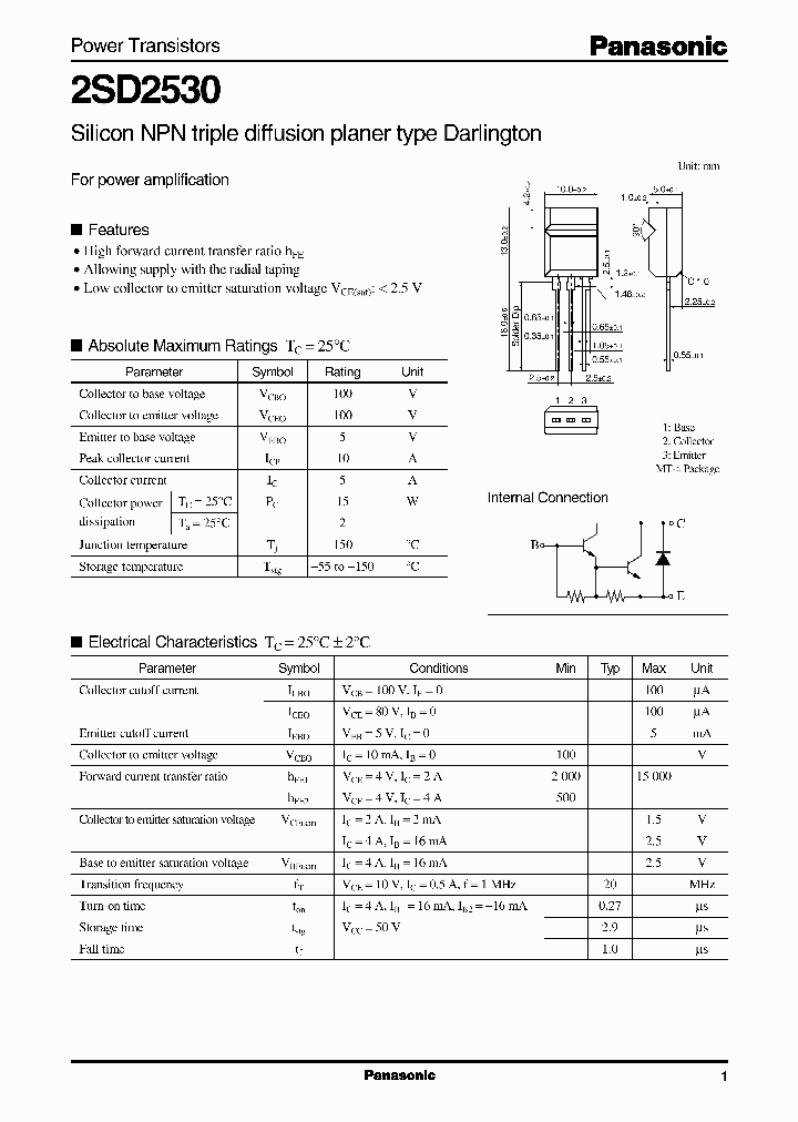2SD2530_505322.PDF Datasheet