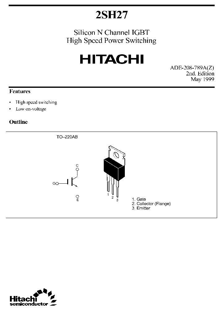 2SH27_497548.PDF Datasheet
