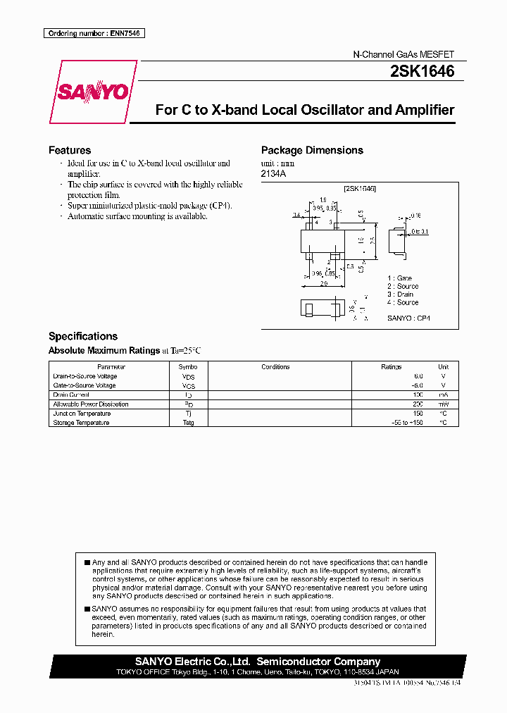 2SK1646_516825.PDF Datasheet