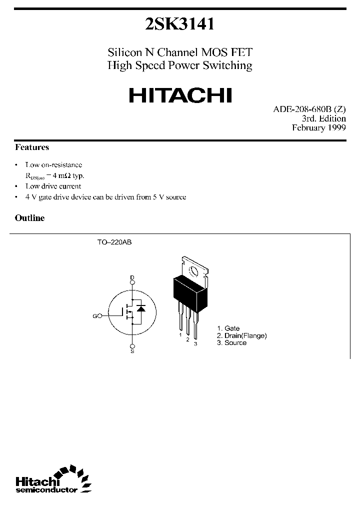 2SK3141_508031.PDF Datasheet