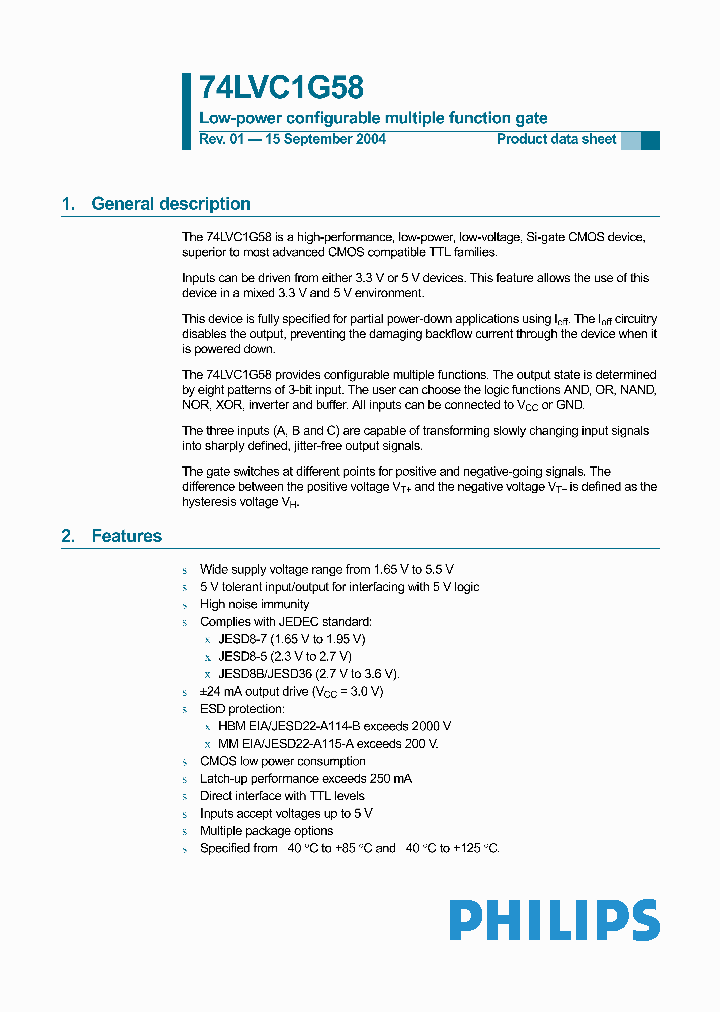 74LVC1G58GW_537831.PDF Datasheet