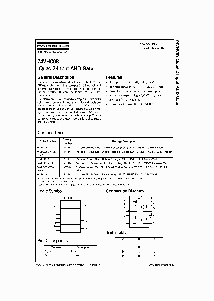 74VHC08MTCXNL_490449.PDF Datasheet
