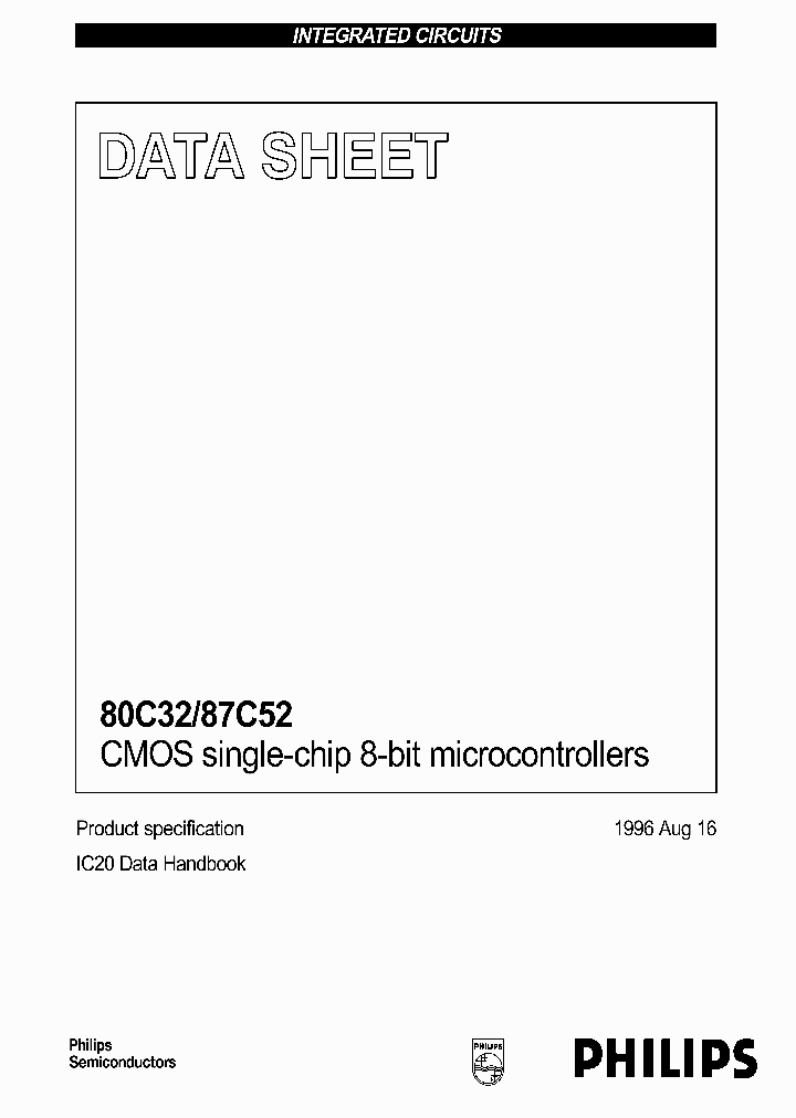 80C32_489445.PDF Datasheet