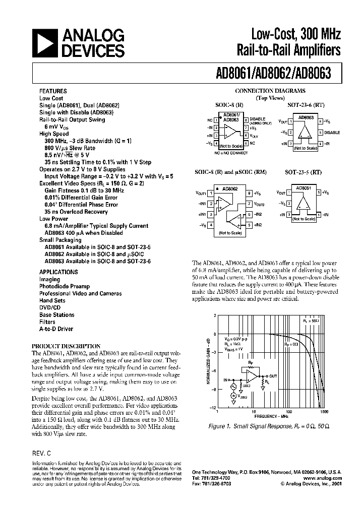 AD8061_535552.PDF Datasheet