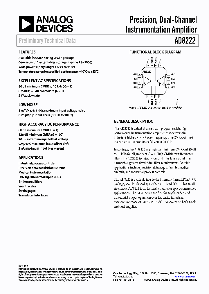 AD8222_534098.PDF Datasheet