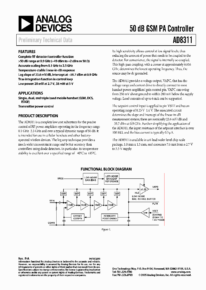 AD8311_536564.PDF Datasheet