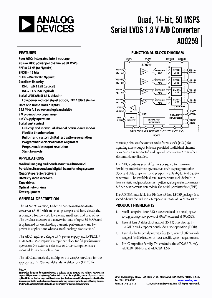 AD9259_496329.PDF Datasheet