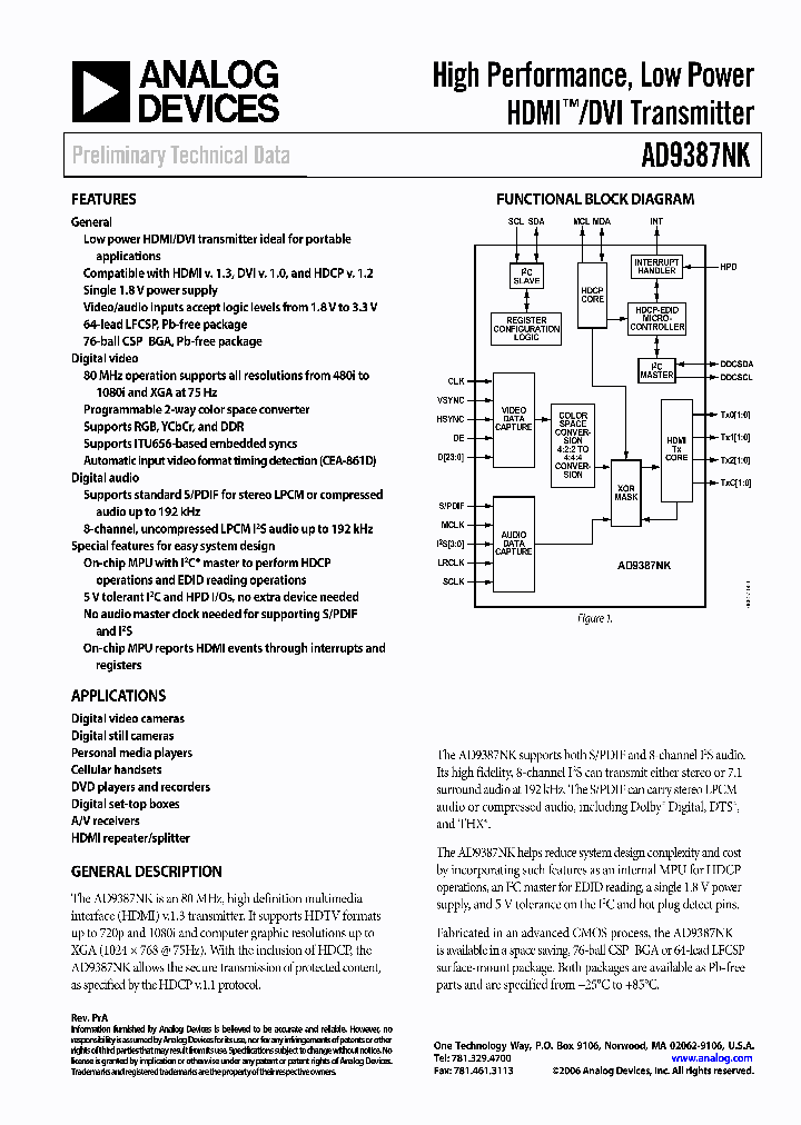 AD9387NKPCB_499163.PDF Datasheet