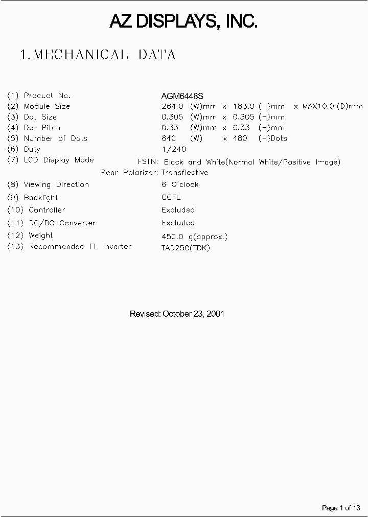 AGM6448S_538564.PDF Datasheet