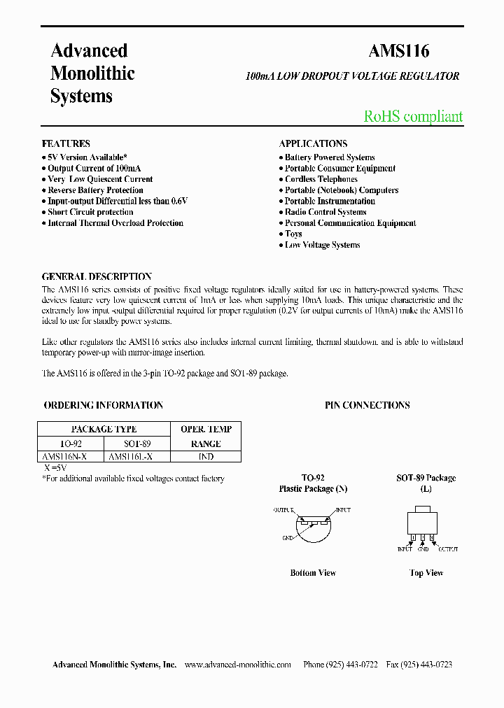 AMS116_517054.PDF Datasheet