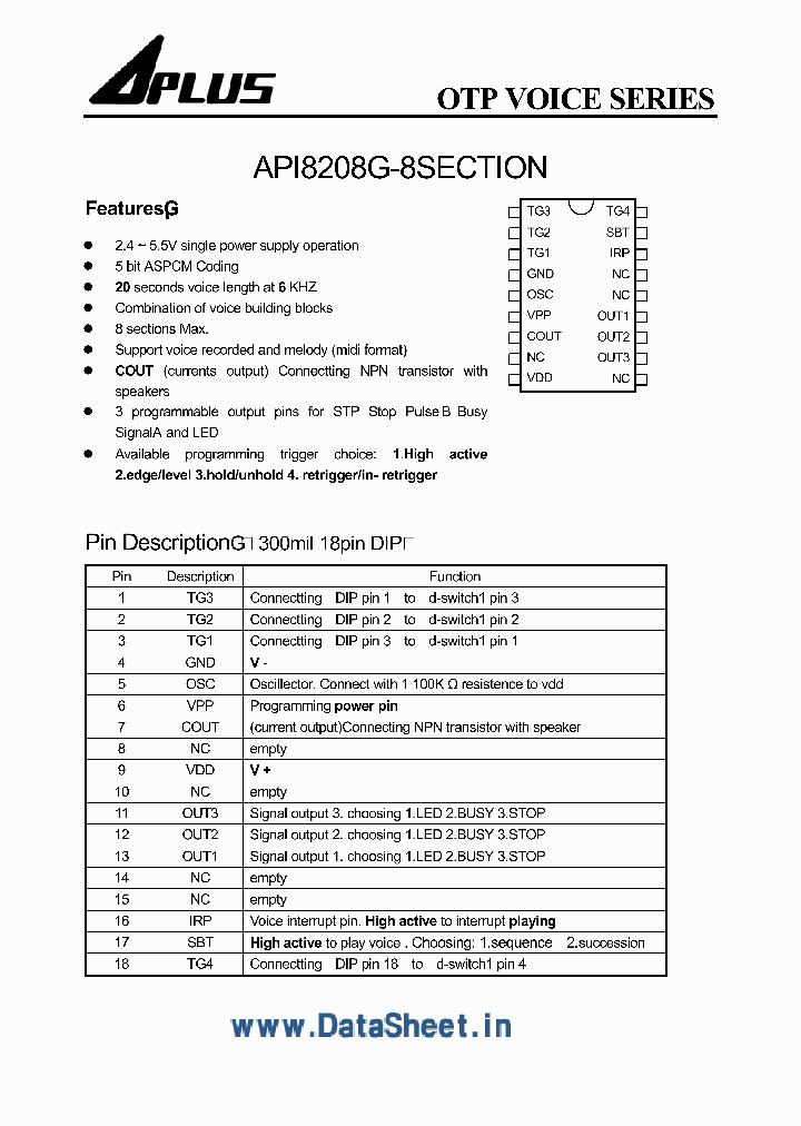 API8208G_535796.PDF Datasheet