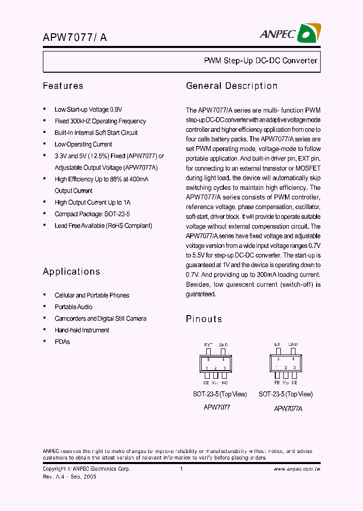 APW7077_503184.PDF Datasheet