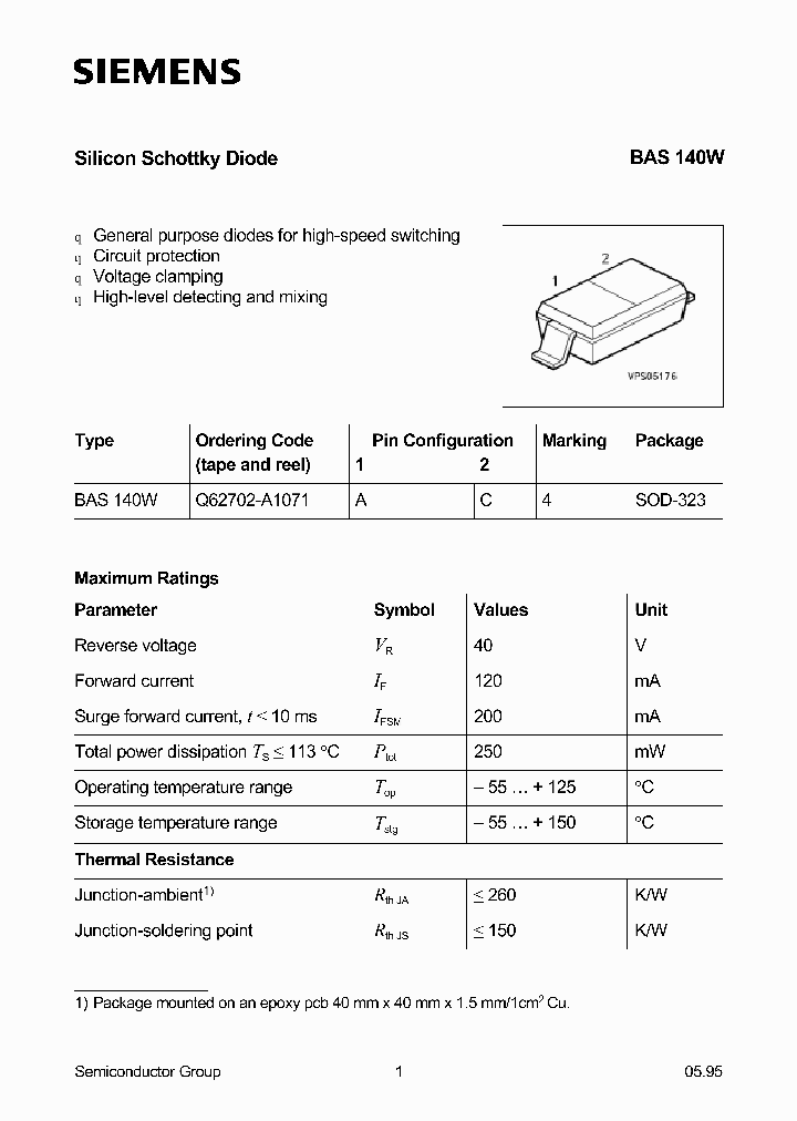 BAS140_502885.PDF Datasheet