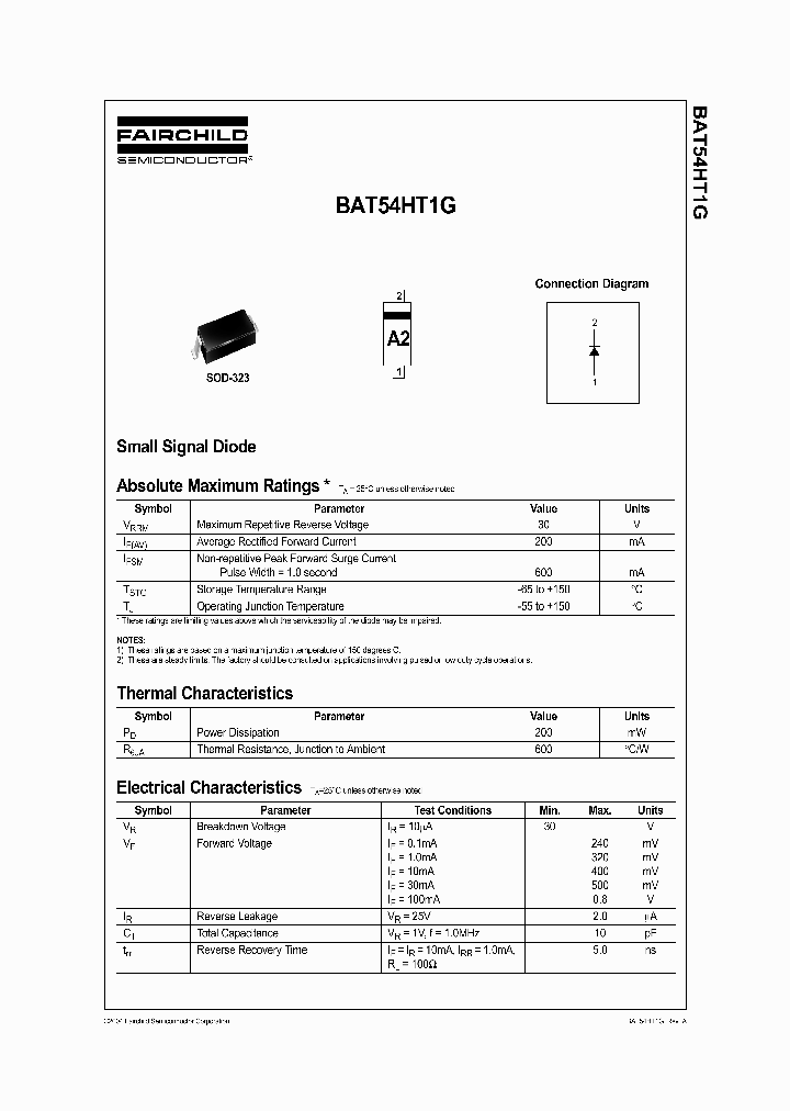BAT54HT1G_538278.PDF Datasheet