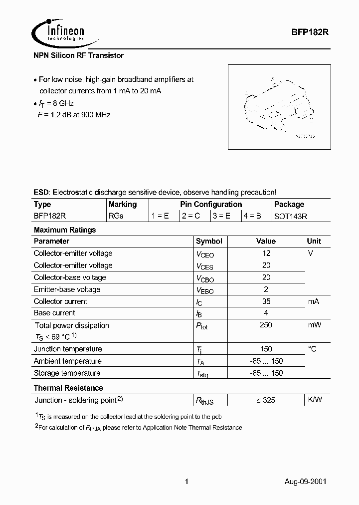 BFP182R_501819.PDF Datasheet