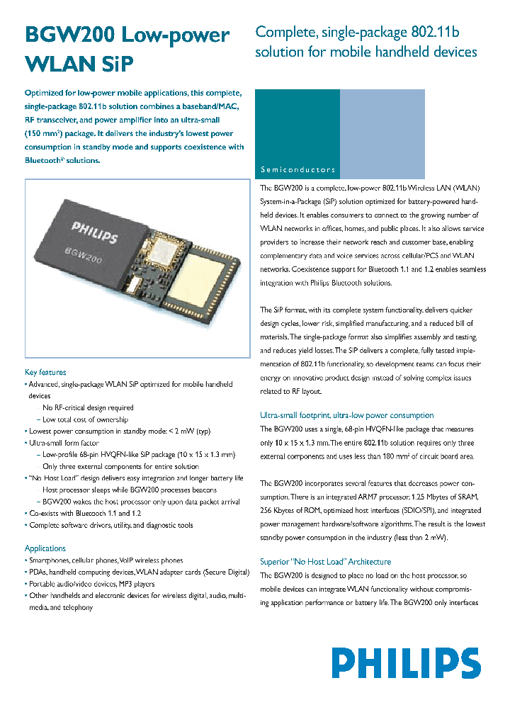 BGW200_505030.PDF Datasheet