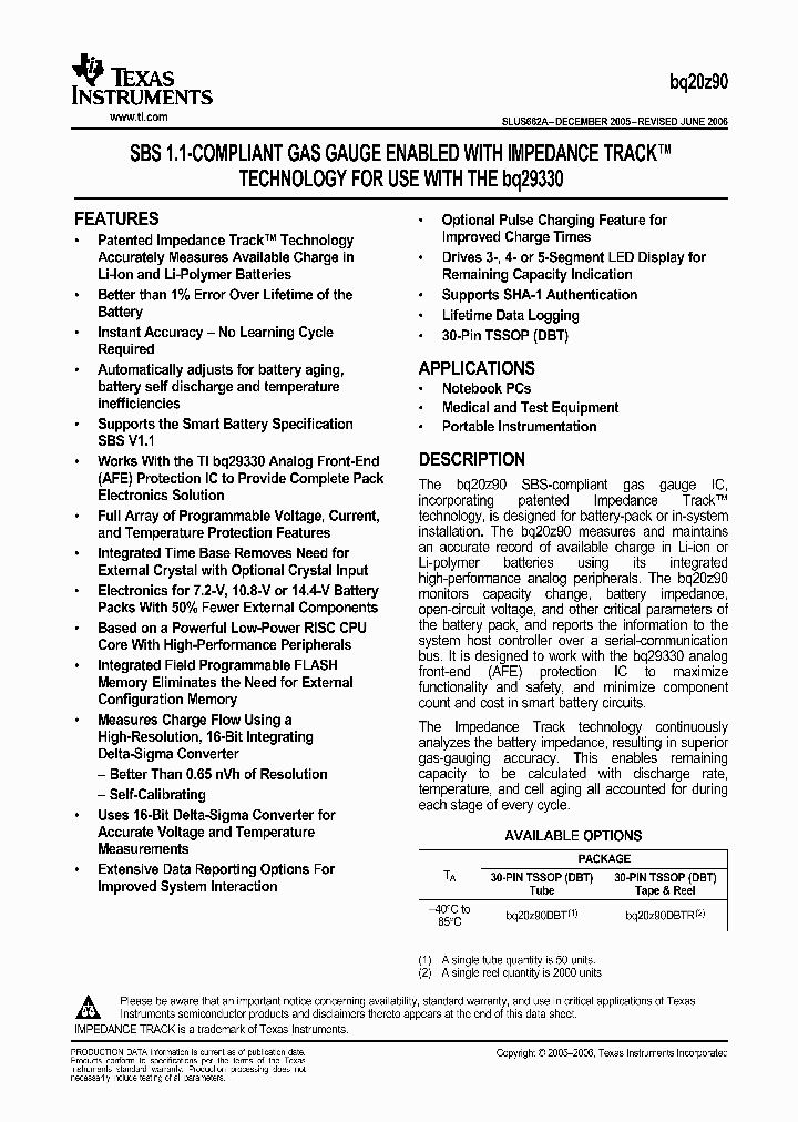 BQ20Z90_548758.PDF Datasheet