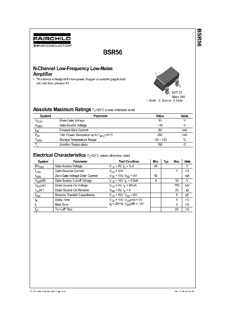 BSR56_554365.PDF Datasheet