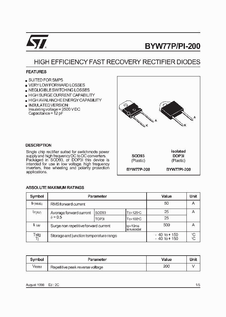 BYW77PI-200_491074.PDF Datasheet