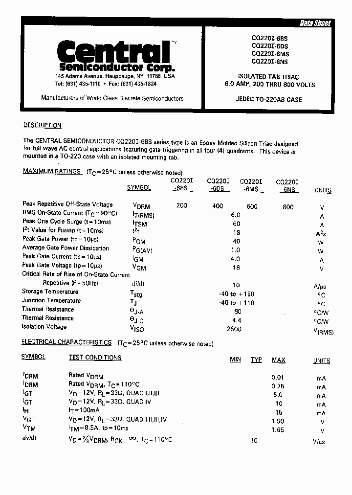CQ220I-6BS_502026.PDF Datasheet