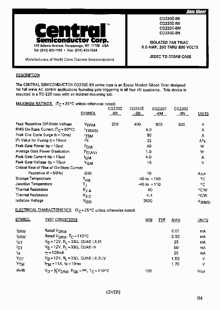 CQ220I-8_502030.PDF Datasheet