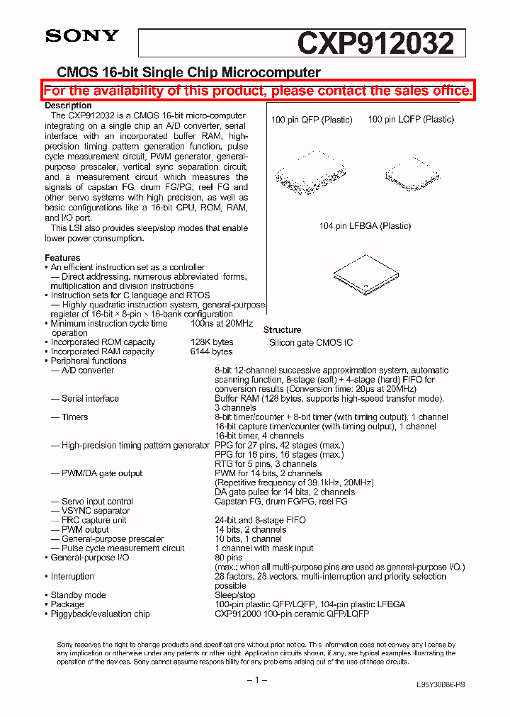 CXP912032_541473.PDF Datasheet