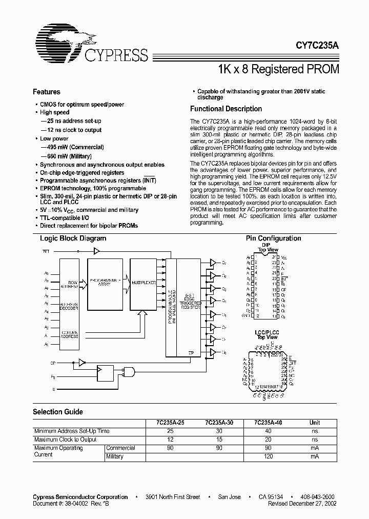 CY7C235A_493215.PDF Datasheet