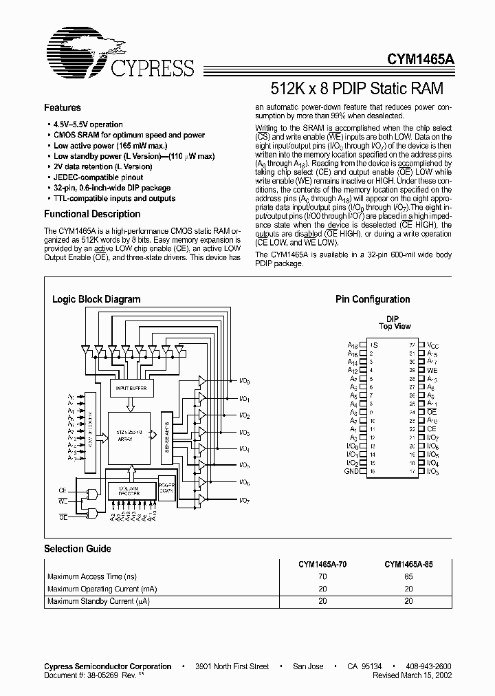 CYM1465ALPD-70C_553387.PDF Datasheet