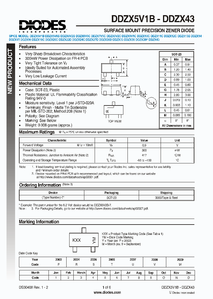 DDZX20C_541489.PDF Datasheet