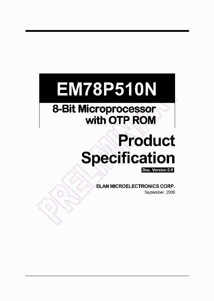 EM78P510NAK_497991.PDF Datasheet