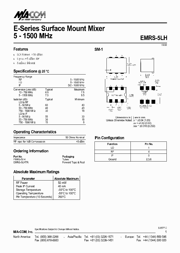 EMRS-5LH_511133.PDF Datasheet