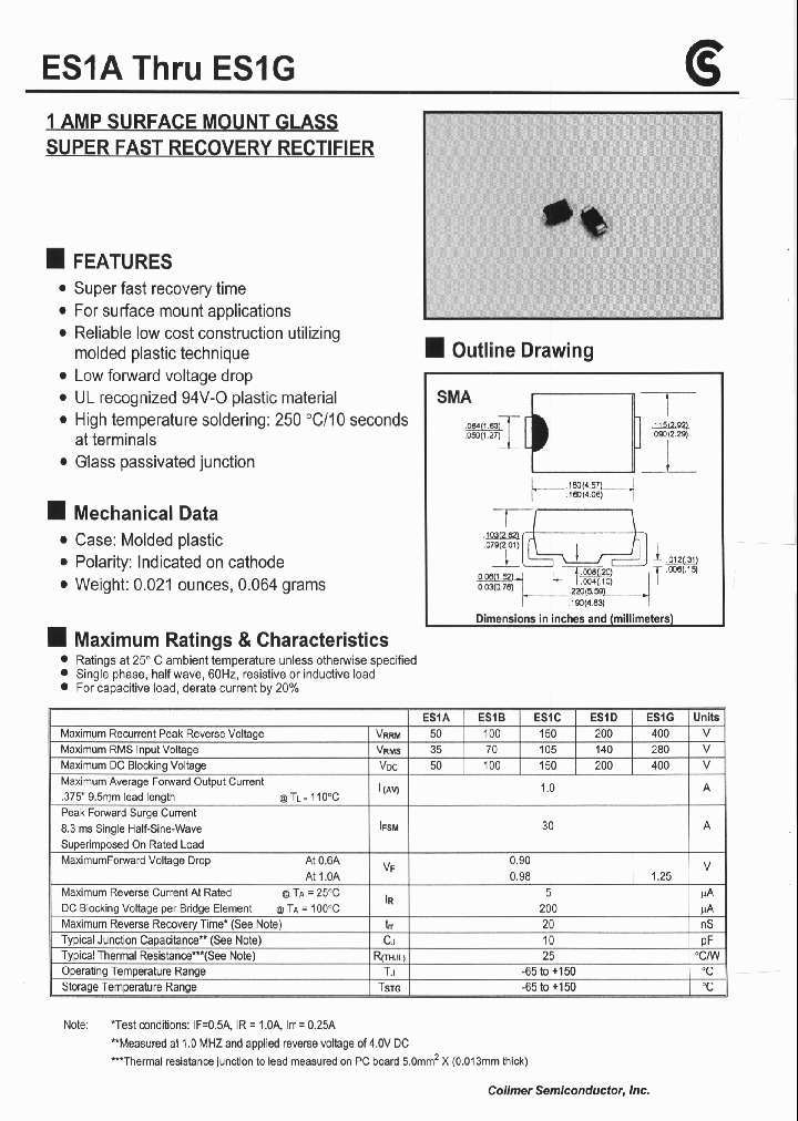 ES1A_554248.PDF Datasheet