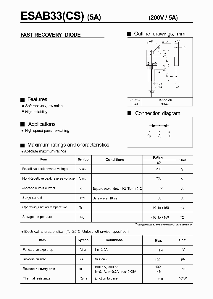 ESAB33-02CS_541564.PDF Datasheet
