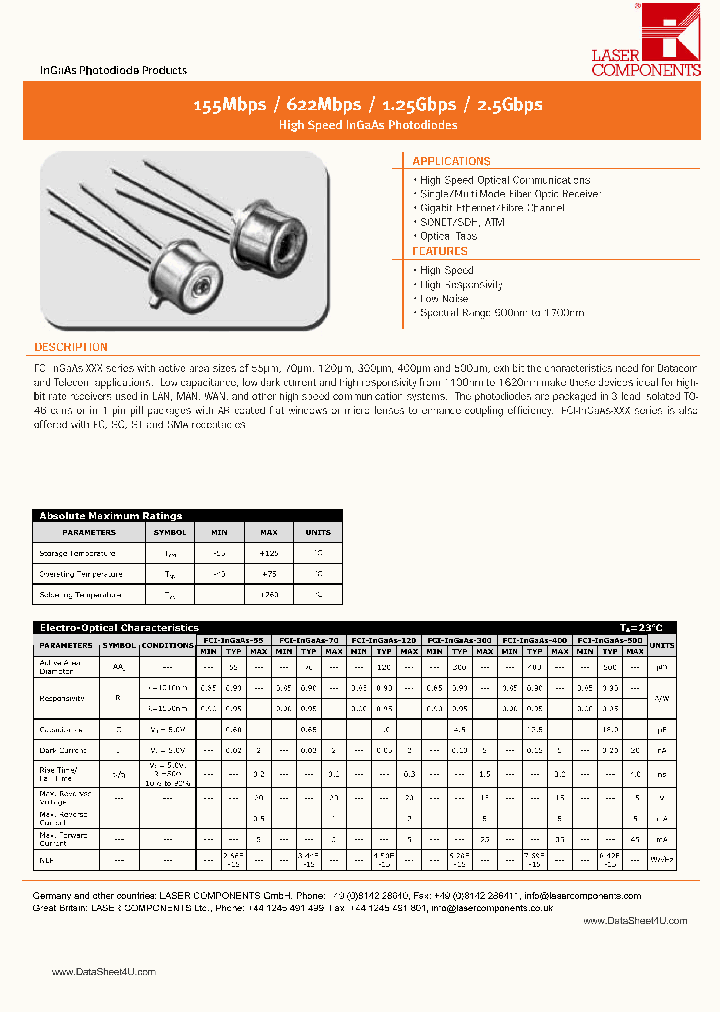 FCI-INGAAS-120_557004.PDF Datasheet