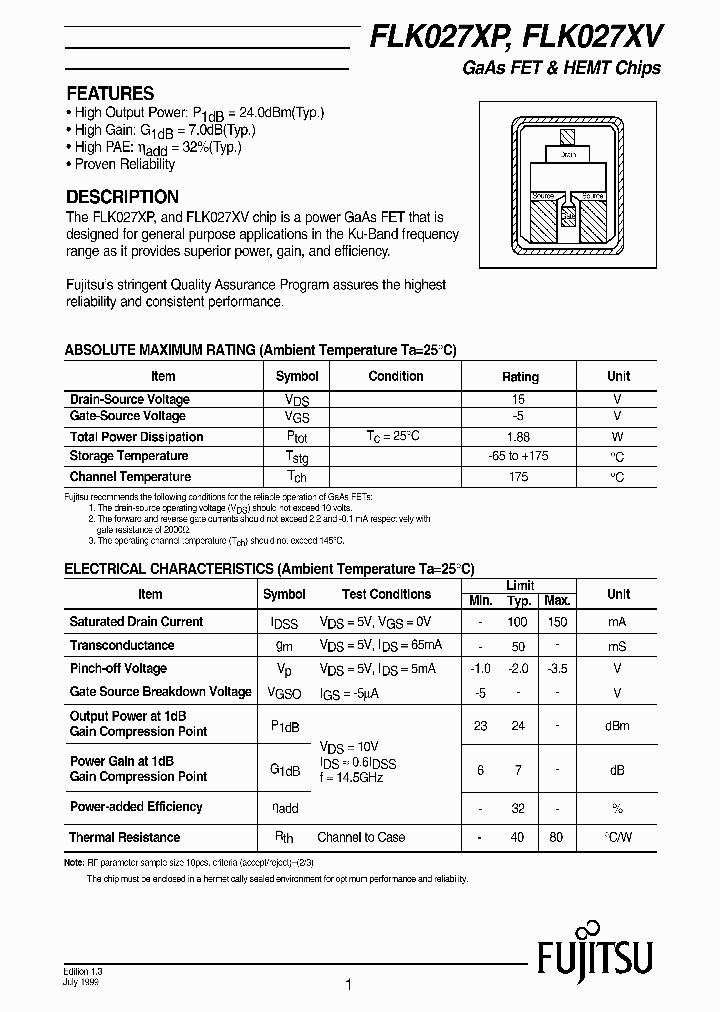 FLK027XP_520290.PDF Datasheet