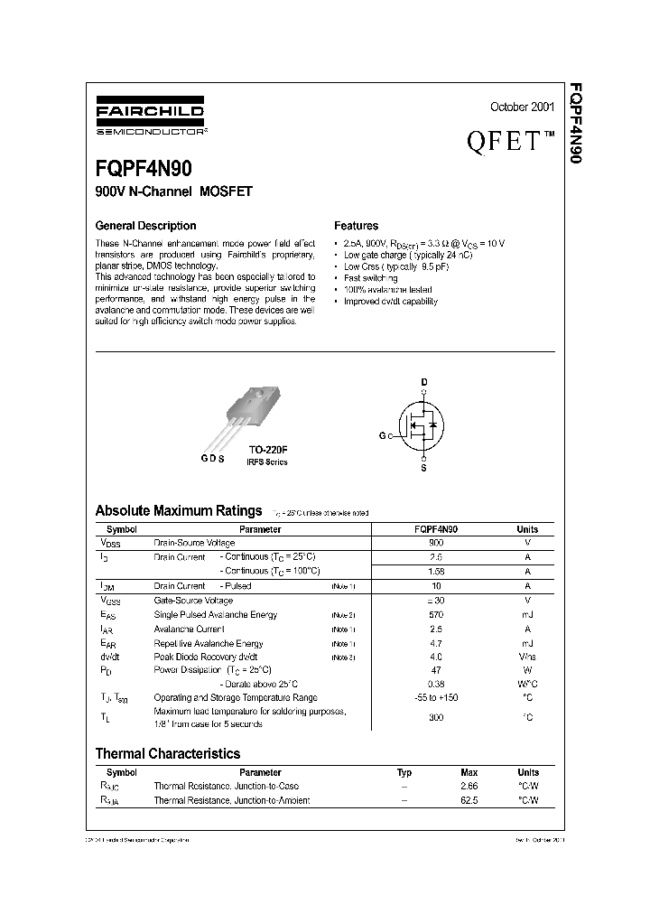 FQPF4N90_499043.PDF Datasheet