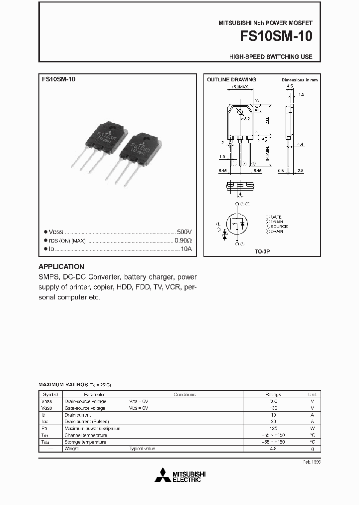 FS10SM-10_505834.PDF Datasheet